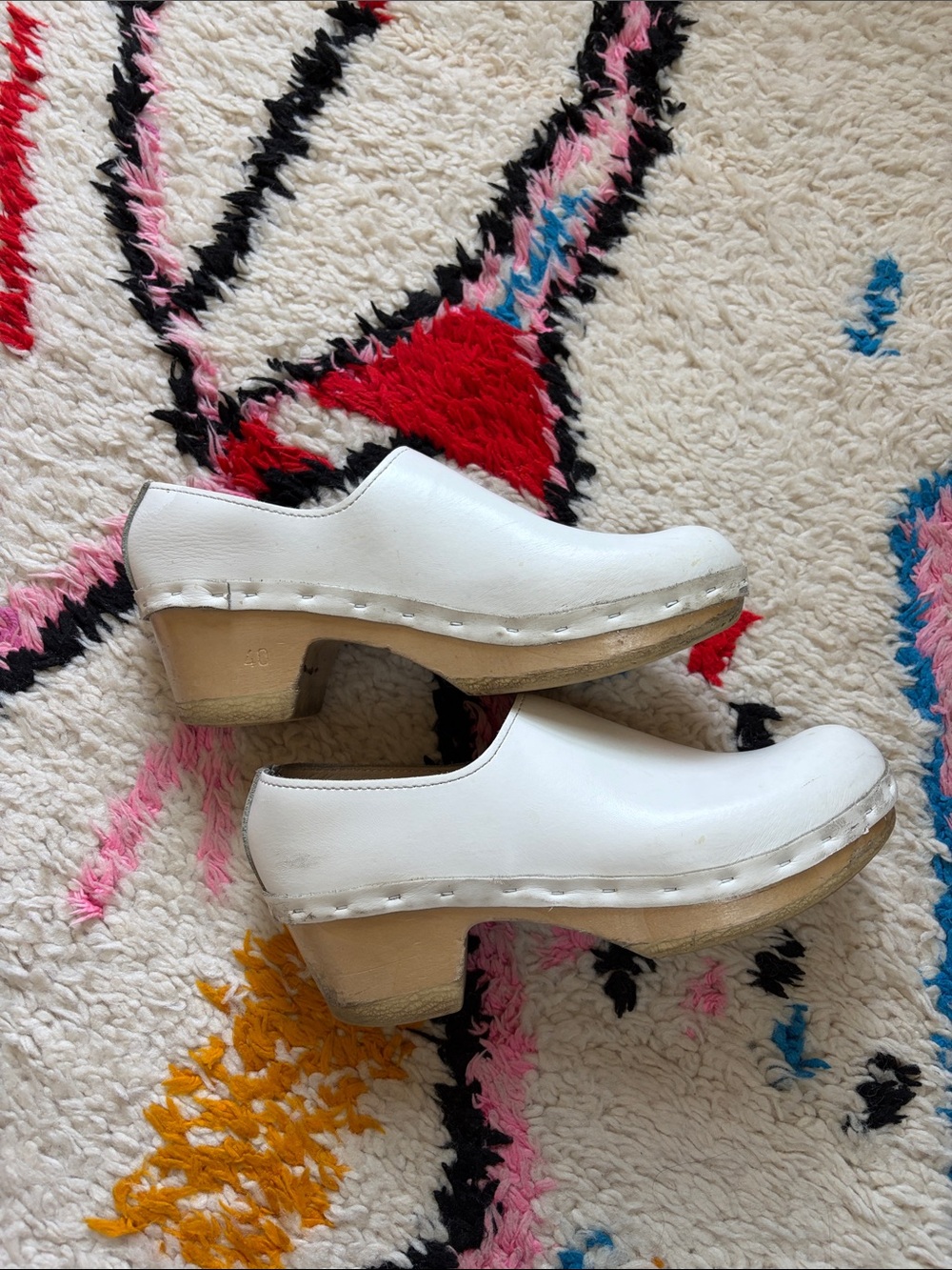 No.6 Mid Heel Clog